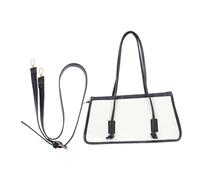 Healeved 1 Pieza bolsa de lona de gran capacidad bolsa de almacenamiento al aire libre bolso para la bolsa para mujeres monedero mujer bolso de mano de un solo hombro lienzo Beige