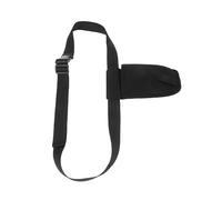 Healeved 1 Pieza Bolsa de Panza de Esencial Negro de Que Lleva para Cuerpo Estuche de Viaje de Esencial Caja de Almacenamiento de Tela Oxford 600d