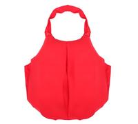 Healeved 1 Pieza de Relleno de Vientre Falso de Papá Noel para Hombre, Unisex, Divertido, para Cosplay Navideño, Accesorios de Escenario (rojo)