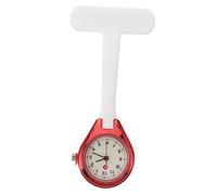 Healeved 1 Reloj De Bolsillo Práctico Broche para Enfermera Bolígrafo Médico Mini Reloj para Pin Pixel Accesorios Llavero con Luz Digital Cordón Ultrafino Relojes Médicos De Solapa