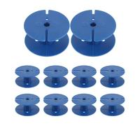 Healeved 10 bobinas de plástico para inductores de crossover - Bobina de 1,6 x 0,8" - Marco de bobinado de inductores - Soporte para crossover de altavoces - Accesorio de bobinado de audio para
