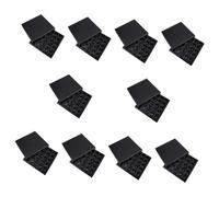 Healeved 10 Cajas De Embalaje Para Envolver Chocolates Dulces Mini Cajas De Boda Para Dulces Embalaje Con Forma De Lujo Para Fiestas Grandes Para Damas De Honor