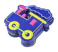 Healeved 10 Parches Termoadhesivos Bordados de Dibujos Animados Tamaño Color Multicolor para Coser Ropa Bolsos y Manualidades Suministros de Costura Prácticos y Decorativos