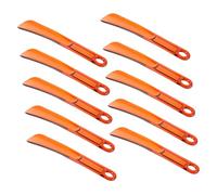 Healeved 10 Piezas Calzador de Plástico Portátil Ayudante para Ponerse Zapatos para Hombres Mujeres y Personas Mayores Protección y Diseño Elegante Herramienta Práctica para y