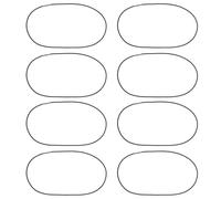 Healeved 10 Piezas Correa Elástica Negra para Sujetar Cuadernos y Álbumes Diseño Elástico y Fijación Segura de Goma y Poliéster para Uso Manual y Creativo