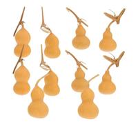 Healeved 10 Piezas de Calabazas Mini para Decoración de Hogar y Tienda, Material Sintético, Tacto Cómodo y Tamaño Pequeño para Adornar Mesas y Espacios Varios Estilos