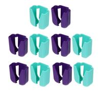 Healeved 10 Piezas de Pinzas para Cinturón para Estetoscopio, Accesorios Médicos Prácticos para Enfermería y Dispositivos de Diagnóstico Color Aleatorio
