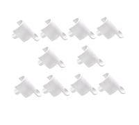 Healeved 10 Uds Extensión De Pestañas Soporte Para Dedos Anillos De Maquillaje Adhesivos Anillo De Pigmento De Tinta Pestañas Postizas Pegamento Para Extensión De Pestañas Soporte