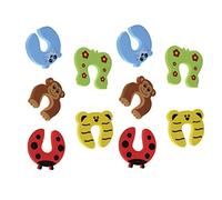 Healeved 10 Uds Topes Puerta Seguridad Para Bebés Protectores Esquinas Protectores Puertas Para Vehículos Puerta Goma Tapón Pellizco Para Puerta Bebé