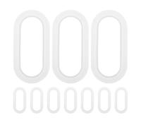 Healeved 10 Unidades Asas de Plástico para Cajas de Cartón, Accesorio Resistente para Mudanza y Almacenaje, Diseño Rápido para Levantar y Rendimiento Confiable