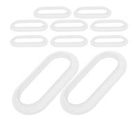 Healeved 10 Unidades Asas Diseño Resistente para Cajas de Cartón Ergonómicas de Plástico Correas Rápidas para Mudanza y Almacenamiento para Cajas Medianas y Grandes