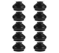 Healeved 10 unidades de fundas protectoras de goma para rótulas, fundas protectoras para rótulas de brazos de dirección, accesorio de repuesto universal para motocicletas