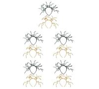 Healeved 10 Unidades Diadema Egipcia para Halloween Detalles de Serpiente, Diseño Flexible y Cómodo, Accesorio para Fiestas y Obras Históricas, Plástico y Vinilo