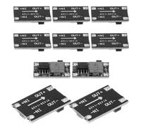 Healeved 10 Unidades Módulo Reductor de 5 V Mini de Metal, Convertidor | Salida Estable, Protección contra Sobrecalentamiento, Integración Sencilla