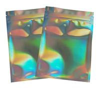 Healeved 100 Piezas Bolsas De Joyería Bolsas De Regalo Bolsitas De Plástico Para Bisutería Bolsas Transparentes Para Regalos Bolsas Con Cierre Zip Bolsa De Embalaje Sinfonía