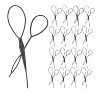 Healeved 100 Piezas Herramienta para Trenzar Cabello Francés para Mujeres, Portátil Plástico, Adecuado para Peinados en Fiestas y Viajes, Fácil para Principiantes