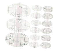 Healeved 100 piezas Parches Protectores Impermeables para Orejas de Niña Pegatinas Transparentes para Baño y Natación Unidades Adhesivo PU Seguro y Fácil de Usar