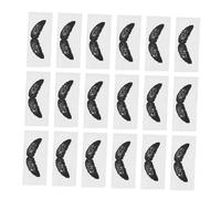 Healeved 100piezas Accesorios Kit De Depilación Nasal Protector De Barba y Bigote Pegatinas Pequeñas De Cera Para Depilación Nasal Para Uso Diario y Cuidado Barba