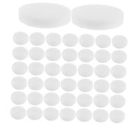 Healeved 100piezas Esponjas Para Polvos Faciales Beauty Puff Liner Esponja De Maquillaje Repuestos De Almohadillas Aplicadoras Para Hornear y Fijar