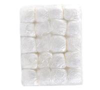 Healeved 100piezas Gorros De Ducha Desechables Impermeables Para Spa y Baño Gorro De Baño Transparente De Uso Único Para Salones y Hogar