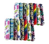 Healeved 100piezas Limas De Uñas Mini Unids De Doble Cara Para Manicura y Pedicura Lijado y Eliminación De Esmalte