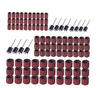 Healeved 102 Piezas Cabezal de Lijado para Lija Banda de Lijado para Taladro de Uñas Juego de Bandas para Herramientas Rotativas para Pulir y Esmaltar Uñas