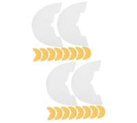 Healeved 10pares Almohadillas De Reparación De Talón De Goma Para Zapatos y Kit De Reemplazo De Antideslizante Autoadhesivas Compatible Zapatillas Deportivas Baloncesto