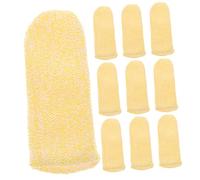 Healeved 10piezas Cubre Dedos Anticorte Mangas Para Dedos Hppe Para Protección Trabajo y Jardinería