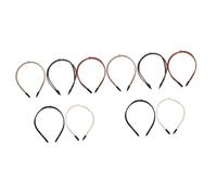 Healeved 10piezas Diademas De Piel Anudadas Para Mujeres De Elegantes Accesorio Antideslizante Para Estilo Diario y Formal