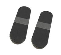 Healeved 10piezas Discos De Lijado Reemplazables Para Pies Accesorios De Pedicura Autoadhesivos Pequeño Para Suavizar y Eliminar Durezas Los Pies Negro