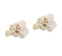Healeved 10piezas Esponja Exfoliante Natural De Luffa Para Para Cuidado Piel y Limpieza Del Hogar
