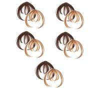 Healeved 10piezas Extensiones De Flequillo Postizo Para Mujeres Clip Flequillos Naturales Fácil Aplicación Diseño Sin Costuras