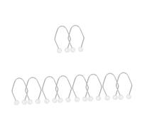 Healeved 10piezas Generador De Faciales Ejercitador De Mejillas Herramienta De Entrenamiento Para El De Inoxidable y Perlas Artificiales