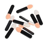 Healeved 10piezas Mini Eyeshadow Applicator Sticks Brush Soft Sponge Tip Makeup Tool for Women Multiuse Eyeshadow and Lip Makeup Applicator