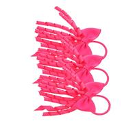 Healeved 12 Piezas Accesorios Para El Cabello Coleteros Para Cabello De Mujer Coleteros De Niña Bandas Para El Cabello Lazos Para El Cabello Para Niñas Lazos De Alegría Banda Roscada Rosy