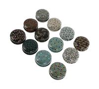 Healeved 12 Piezas Cajas de Almacenamiento para Velas Latas de Estaño para Velas Artesanales Mini Recipientes Redondos Portátiles para DIY Aromaterapia y Manualidades