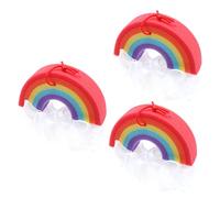 Healeved 12 Piezas Cepillo De Cuerpo De Arco Iris Bolas De Limpieza Corporal Soplo De Lavado De Cuerpo Malla Para Depurador De Cuerpo Esponjas Tómate Un Baño Cepillo Para El Cuerpo Nylon