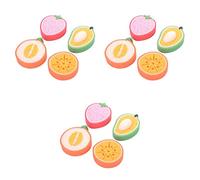 Healeved 12 Piezas esponja de ducha creativa esponja de baño natural esponjas para el cuerpo esponjas naturales esponjas corporales depuradores espesar Estropajo Corea del Sur