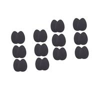 Healeved 12pares Almohadillas Antideslizantes Para Tacones Altos De De De Caucho Autoadhesivos Para Hombres y Mujeres Superficie Mate Negro Para Zapatos De Dama y Caballero