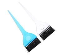 Healeved 12piezas Cepillos Para Teñir Cabello Kit De Herramientas De Coloración Profesional Para Salón y Doméstico Azul y Transparente