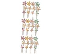 Healeved 12piezas De Pelo De Flores Elegantes Para Mujeres De Clips Joyas De Cabello De Perlas Accesorios De Estilo y Sección Para Ocasiones Especiales