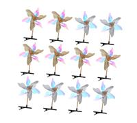 Healeved 12piezas Horquillas De Viento Para Accesorios De Pelo Brillantes Diseño De y Ocasiones Especiales Fáciles De Usar y Mantener El Su Lugar