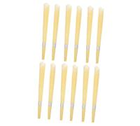 Healeved 12piezas Velas De Cera De Abeja Para Oídos Herramientas Naturales Para Eliminación De Cerumen Portátiles y Convenientes Alivio De Oídos Bloqueados y Problemas De Sueño