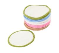 Healeved 15 piezas Almohadillas Desmaquillantes Reutilizables de Limpieza Facial Suave y Efectiva para Tipo de Maquillaje Lavables y Absorbentes Incluye Colores