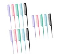 Healeved 15piezas Peine De Detalle Profesional Para Cortar y Peinar Cabello De Peines Para Uso Doméstico y Salón