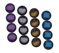 Healeved 16 Cajas Alambre De Metal De Manicura Hilos De Arte De Uñas Decoraciones De Uñas Alambre De Arte De Uñas Encantos De Uñas Alambre De Manicura Adornos De Uñas Hilos De Uñas Aleación