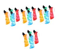 Healeved 16 Piezas Cepillo De Dientes Para Dentaduras Postizas De Para Adultos Cepillo De Doble Cara Cepillo De Limpieza Multifunción Cepillos De Dientes Duros Para Adultos Cepillo De