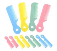 Healeved 16 Piezas Peine para Pequeño Redondo Colorido Cuidado del Cabello Peine para Niña Pequeña Mini para Niña Pequeña