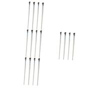 Healeved 16piezas Pinceles De Maquillaje Angulados Para Contorno De Nariz y Sombras De Ojos Brochas Multifuncionales Para Maquillaje De Detalle y Resaltado