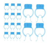 Healeved 16piezas Pinzas Nasales Para Hemorragias Nasales Clip Nariz Tapón Nasal De Fijación Accesorios